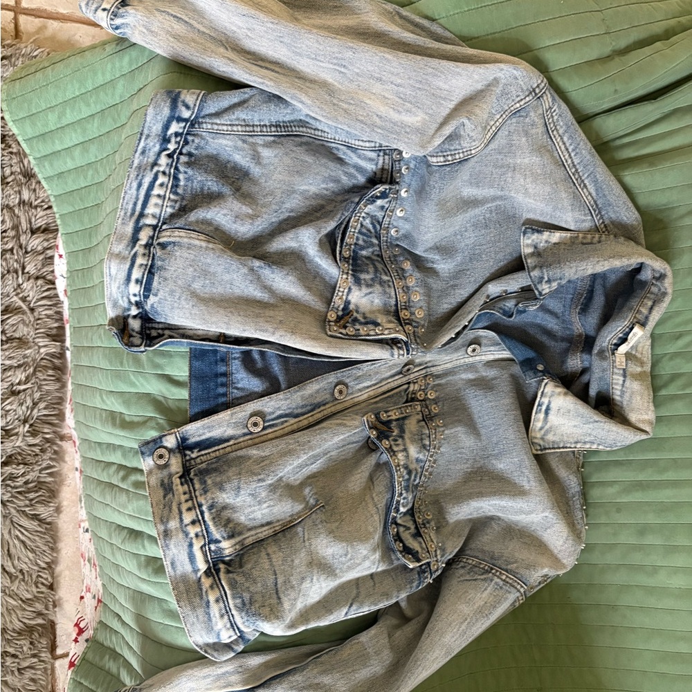 Gorgeous Unique Denim Jacket - image 8